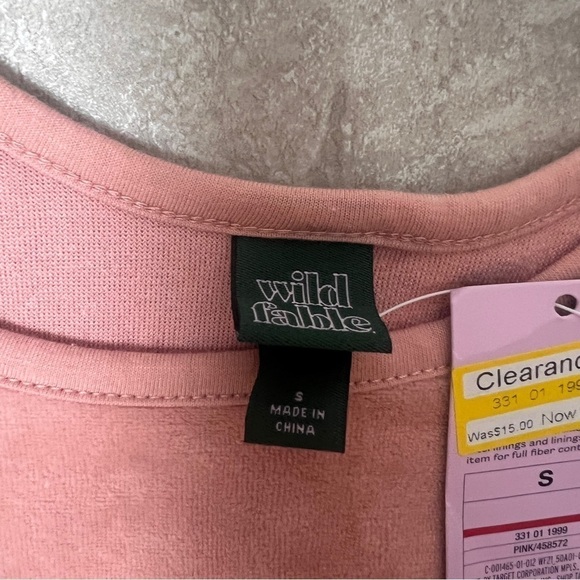 Wild Fable pink velour shorts set - Picture 5 of 10